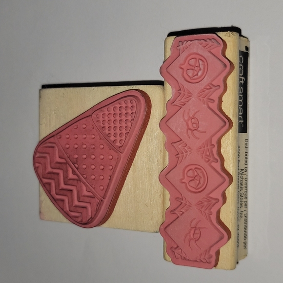 CRAFT SMART RUBBER STAMP AND INK SET. - Picture 3 of 5